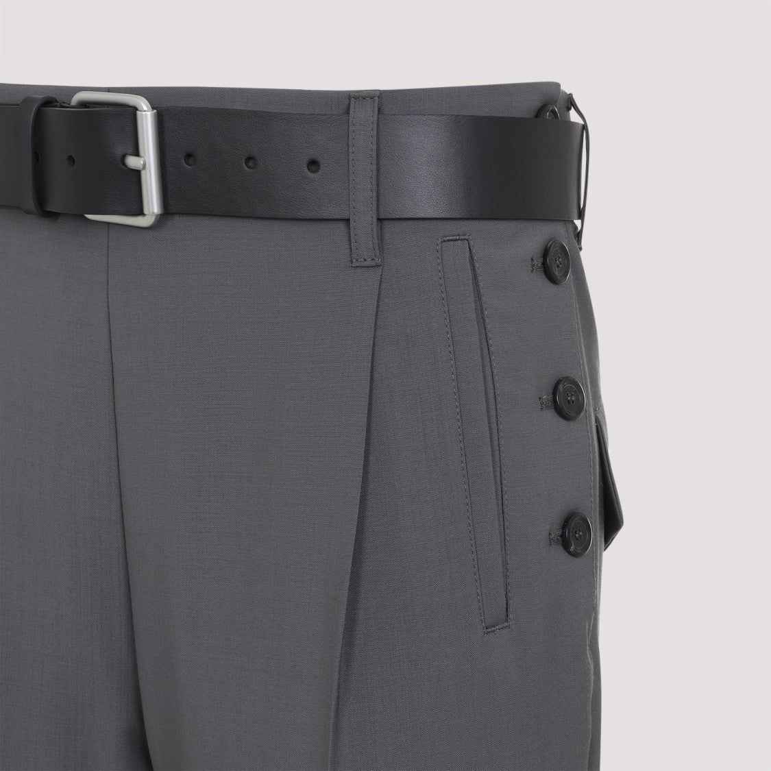 Moschino Grey Cotton Pants