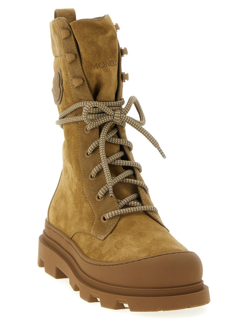 Moncler 'Vera High' Combat Boots