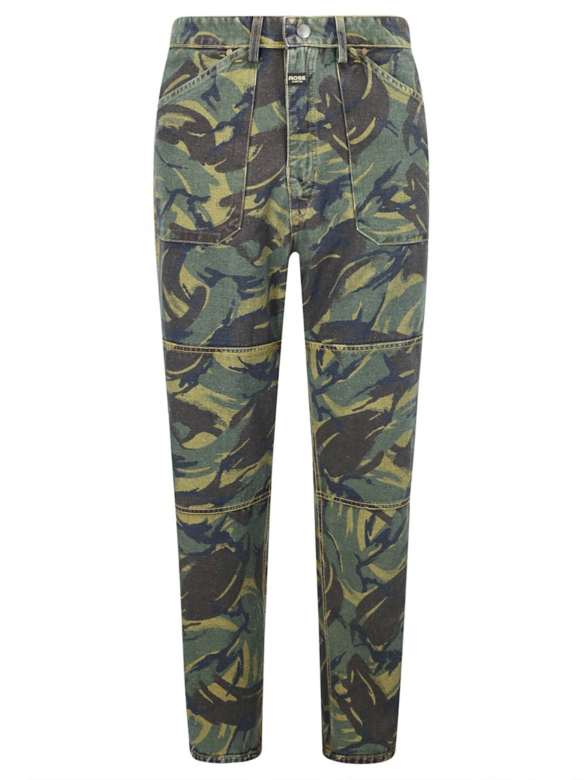 Martine Rose Straight Leg Jeans With Reversible Pockets