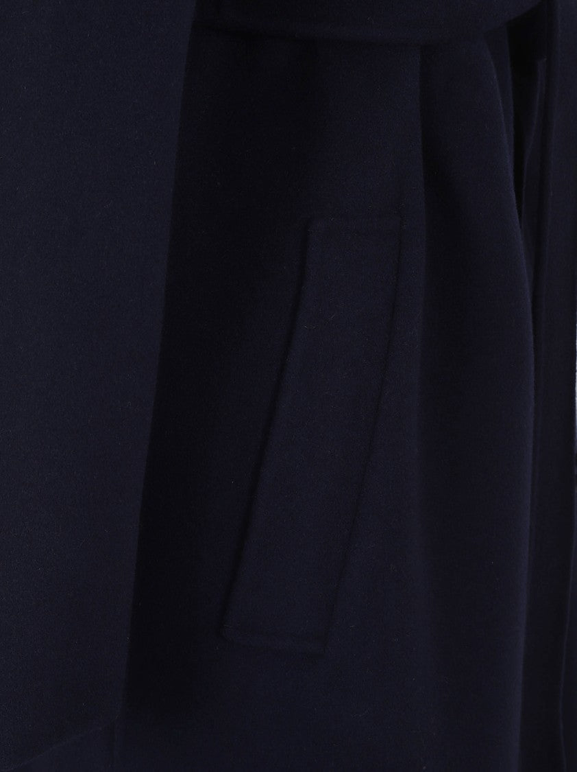 Max Mara Tailored Midi Coat With Wide Lapel