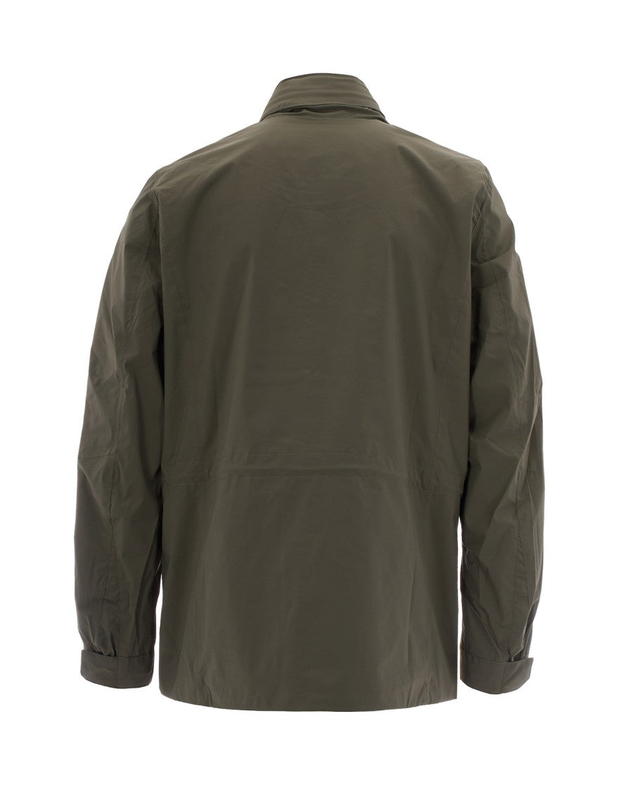 K-Way Green Lichen Manuel Stretch Nylon Jacket