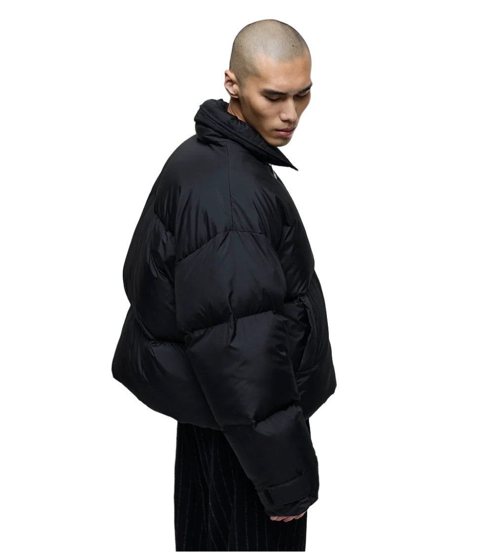 Perplex Black Cropped Boxy Down Jacket