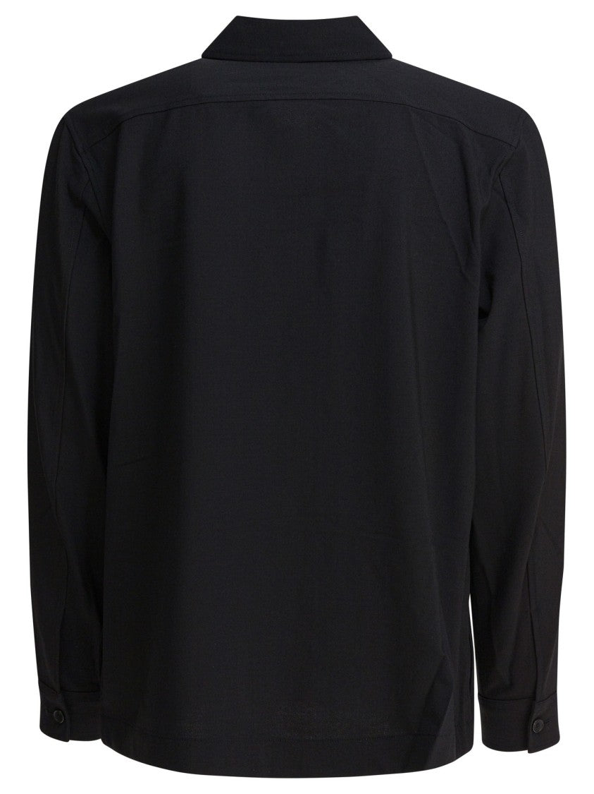 Vince Overshirt Jacket With Classic Collar