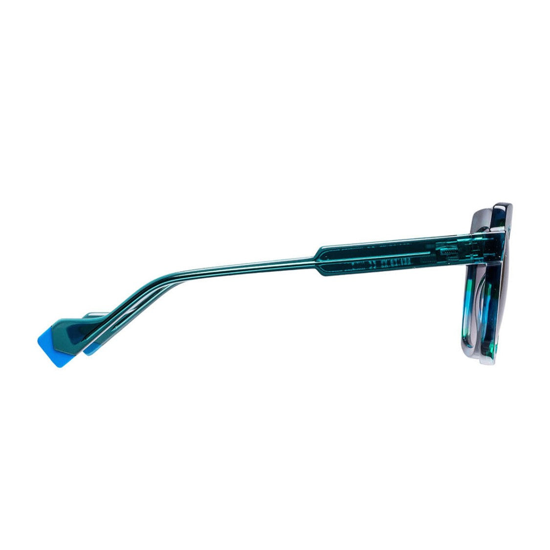 Matttew Blue Republique Cellulose Acetate Bold Sunglasses
