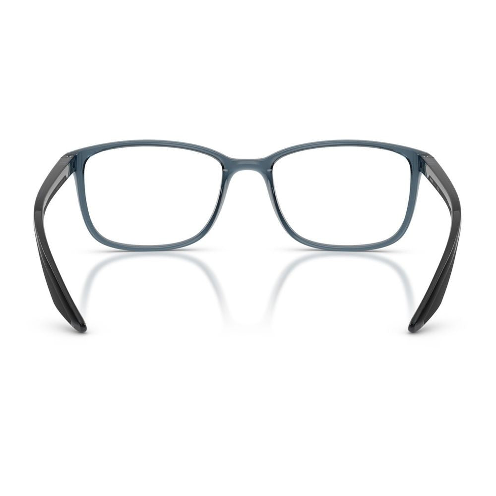 Prada Linea Rossa Ps 07Rv Transparent Light Blue Rectangular Sunglasses