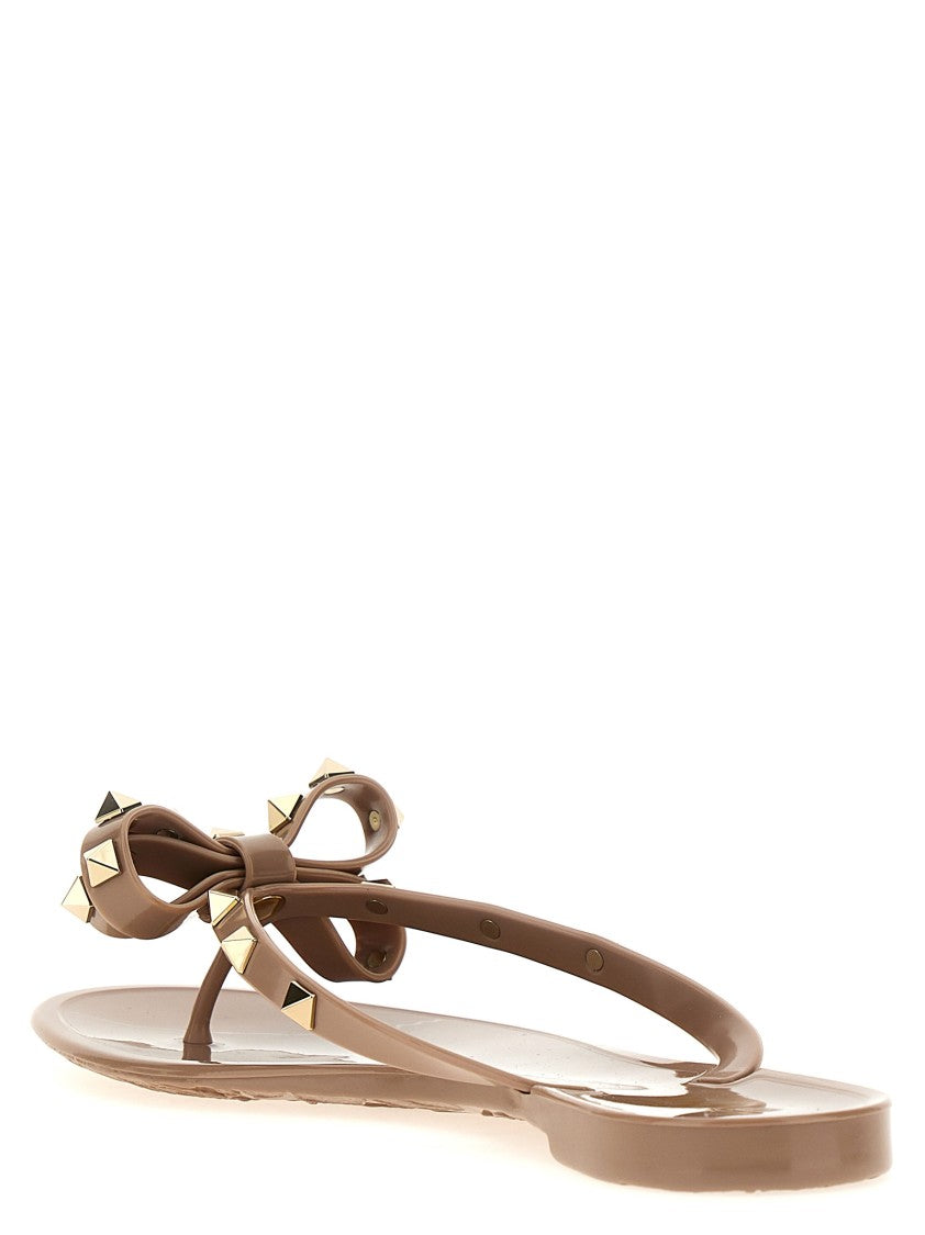 Valentino Garavani 'Rockstud' Thong Sandals