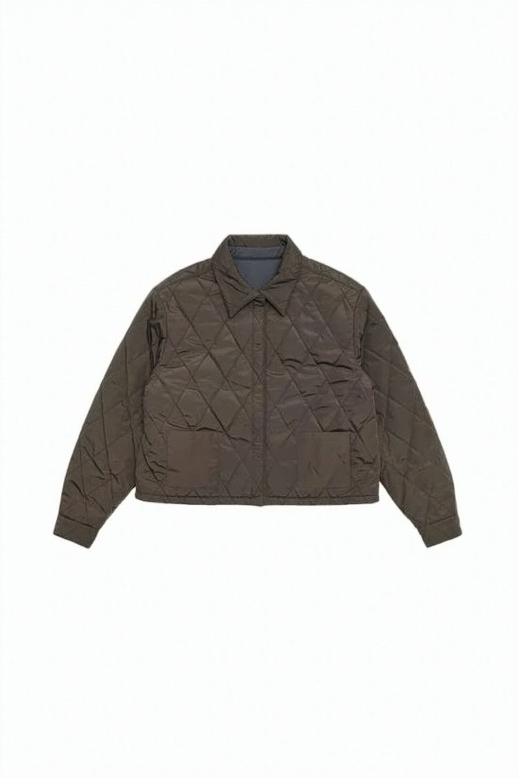 Amomento Cropped Quilted Jacket