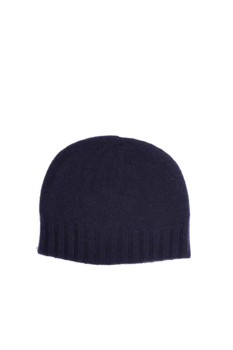 Drumohr Reversible Pure Cashmere Beanie Biscottino Design
