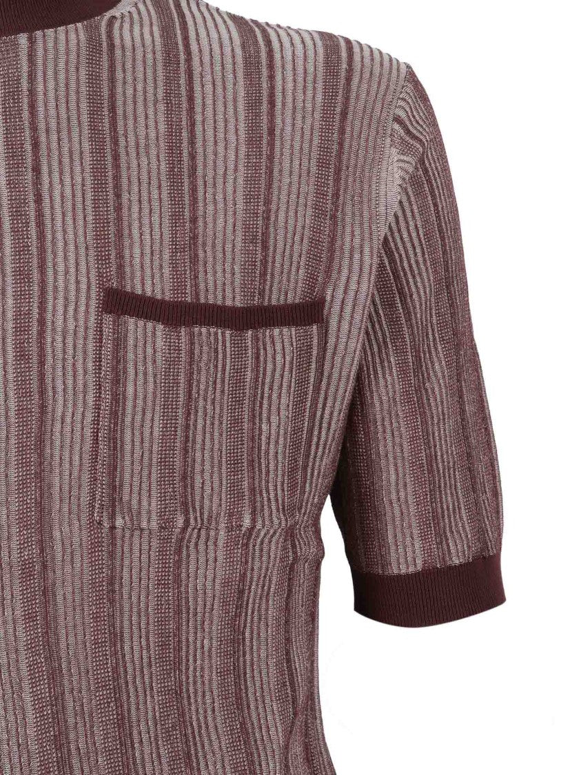 Ballantyne Vertical Stripe Ribbed Top