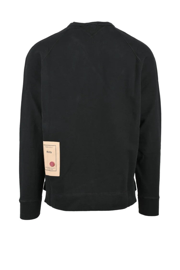 Ten C Crew Neck Sweatshirt - Black