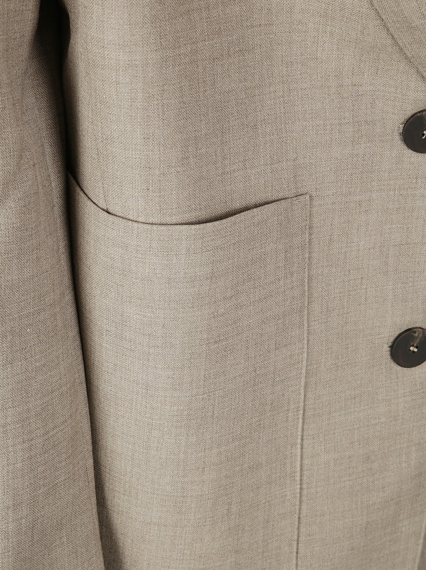 Studio Nicholson Single-Breasted Blazer