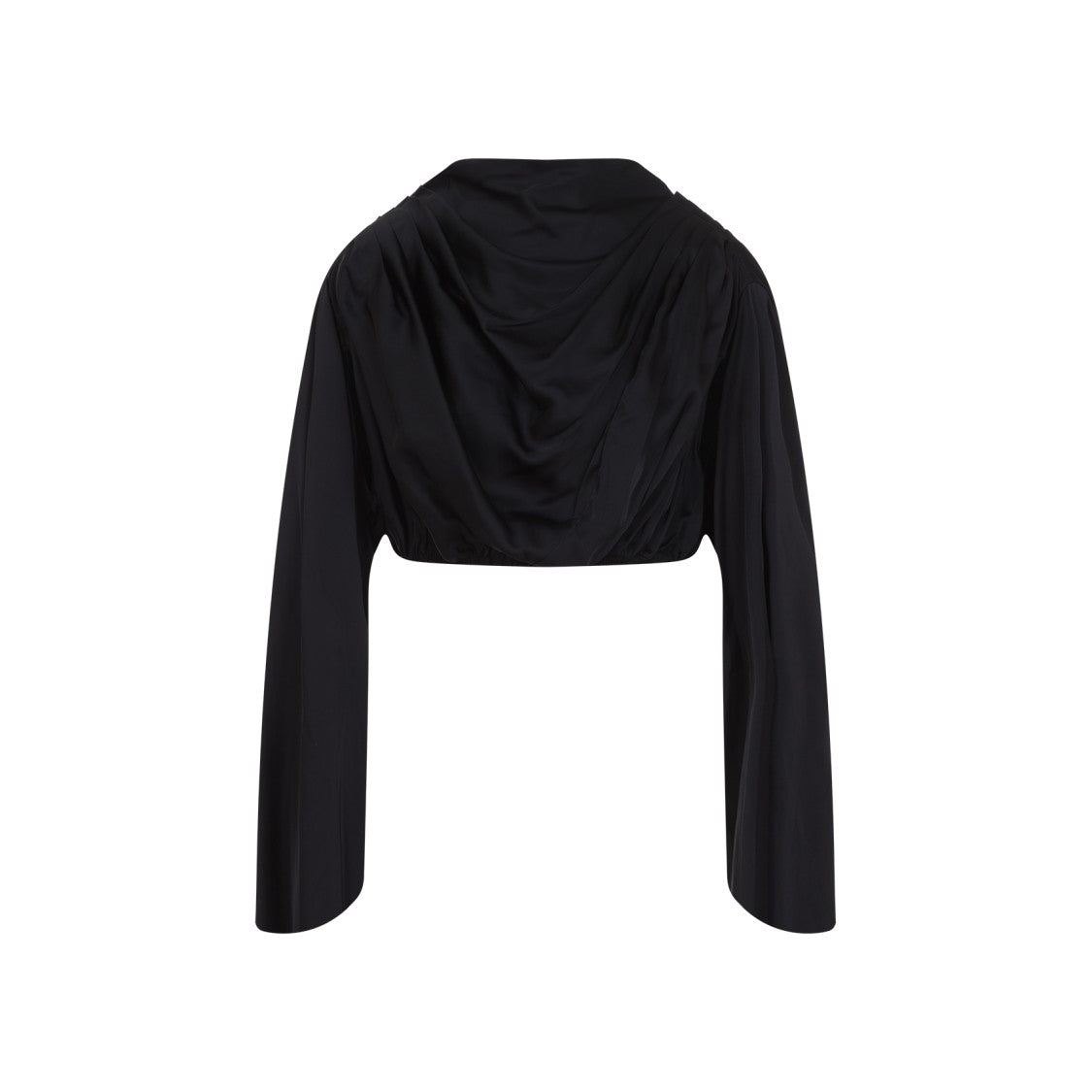 Rick Owens Claudette Black Acetate Top