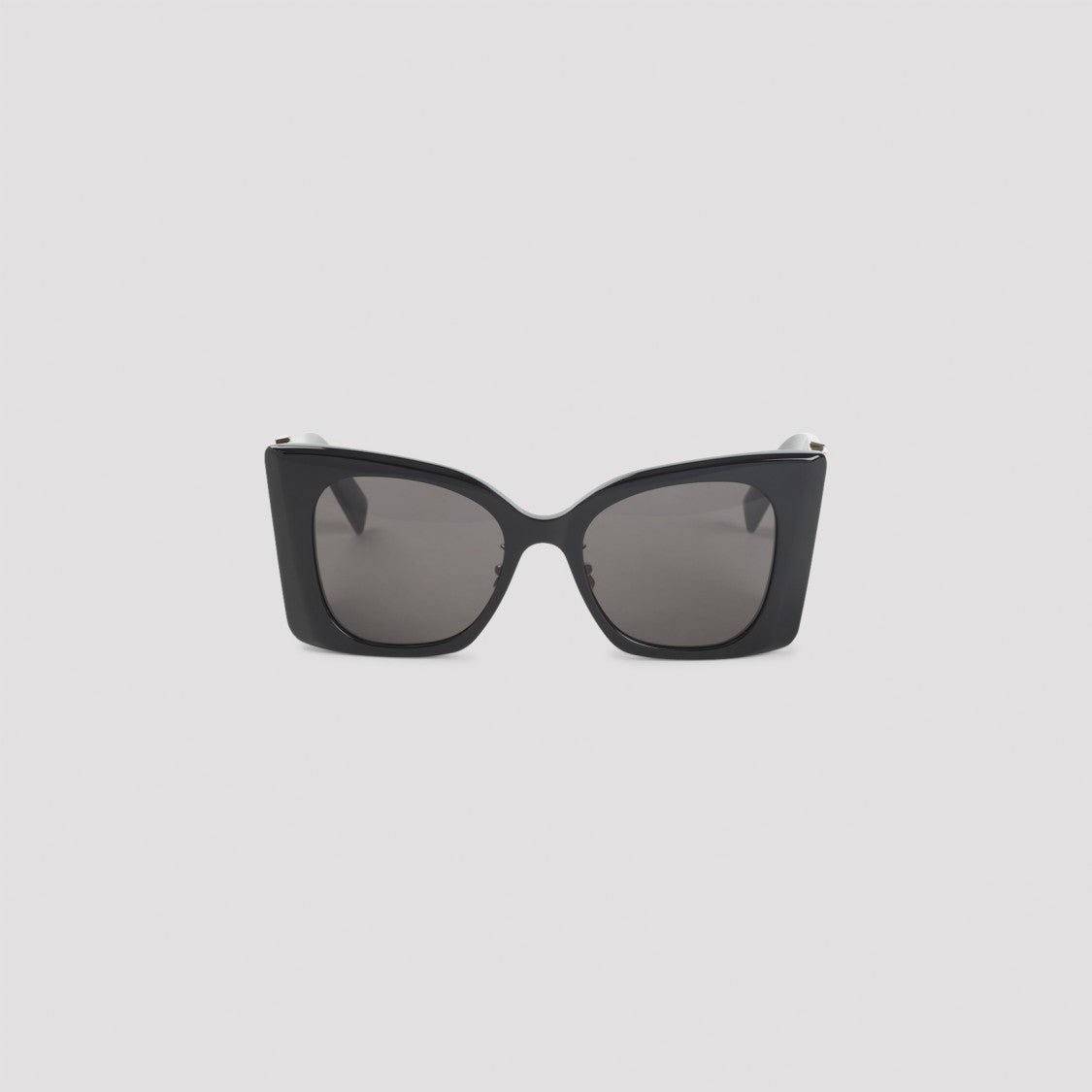 Saint Laurent Oversized Square Frame Sunglasses With Gold-Tone Logo