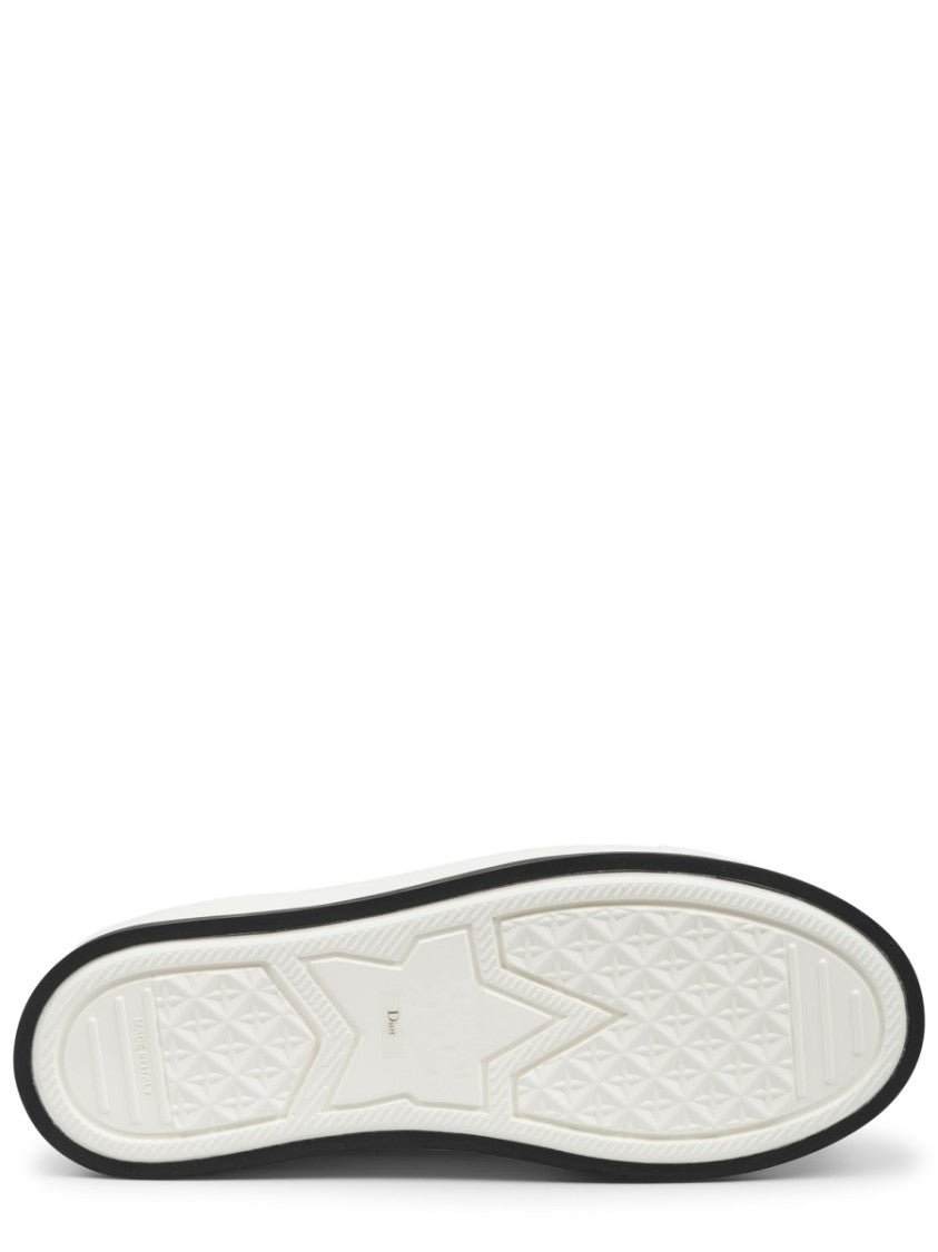 Dior Low-Top Logo Canvas Sneakers
