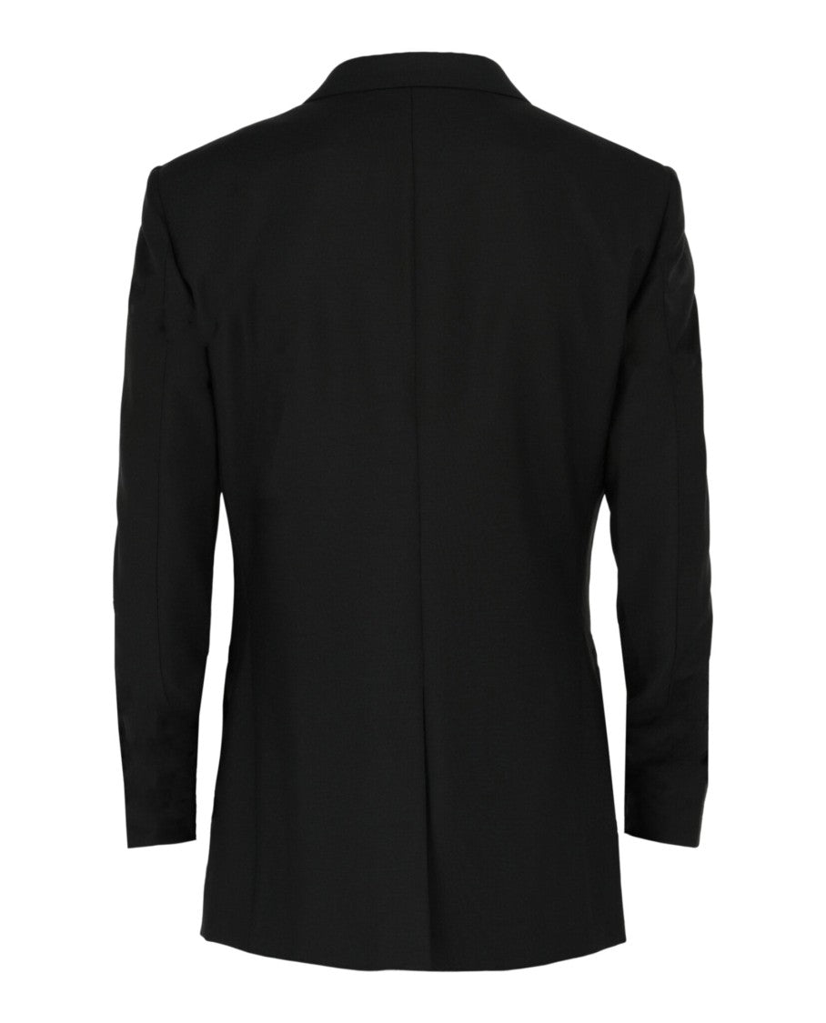 Givenchy Slim Fit U-Lock Blazer With Satin Trim