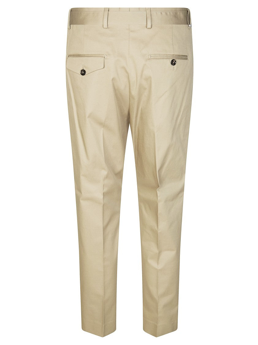Be Able High Waisted Carrot Pleated Trousers