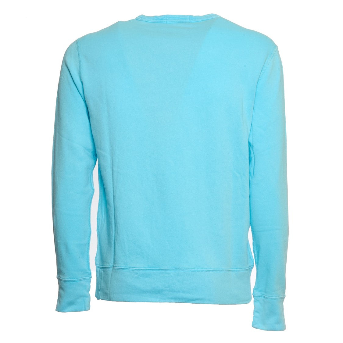 Polo Ralph Lauren Aqua Blue Sweatshirt With Embroidered Pony Logo