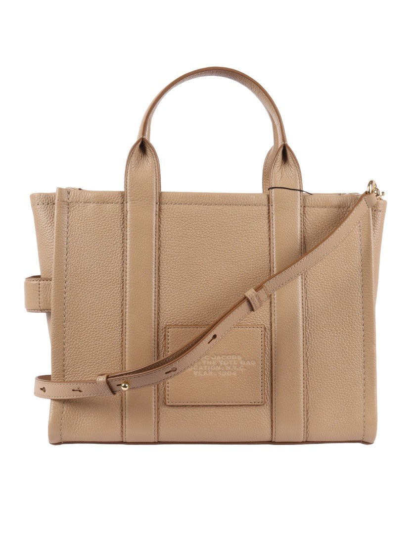 Marc Jacobs Textured Embossed Leather Medium Tote Bag