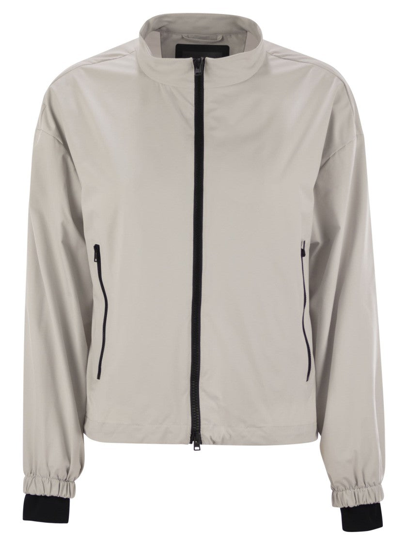 Herno Laminar Bomber Jacket With Zip