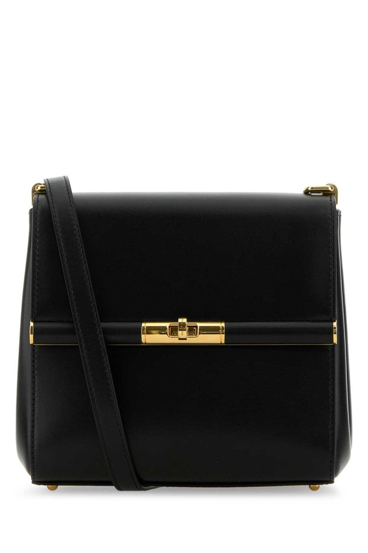 Dolce & Gabbana Black Leather Marlene Crossbody Bag