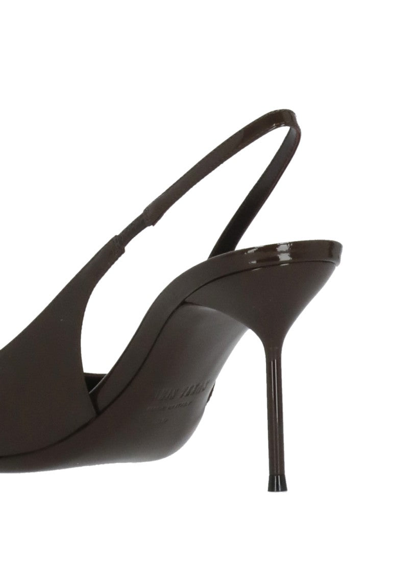 Paris Texas Brown Lidia Arrow Toe Pumps