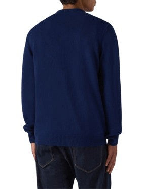 Mc2 Saint Barth Blue Wool Sweatshirt