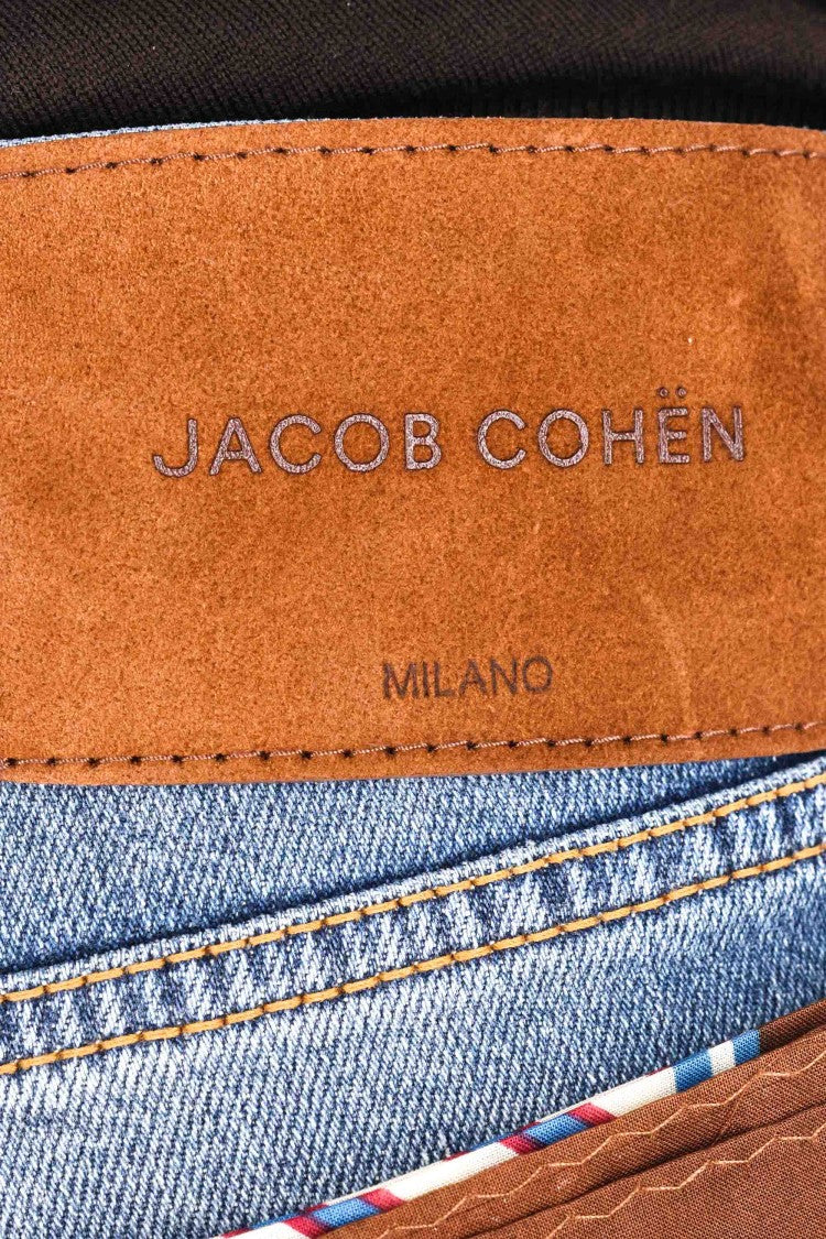 Jacob Cohen Jude Suede Label Jeans
