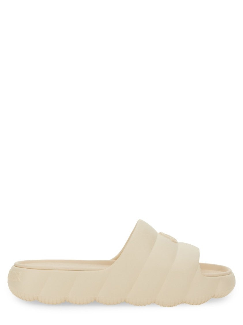 Moncler Minimalist Slide Sandal With Contoured Sole