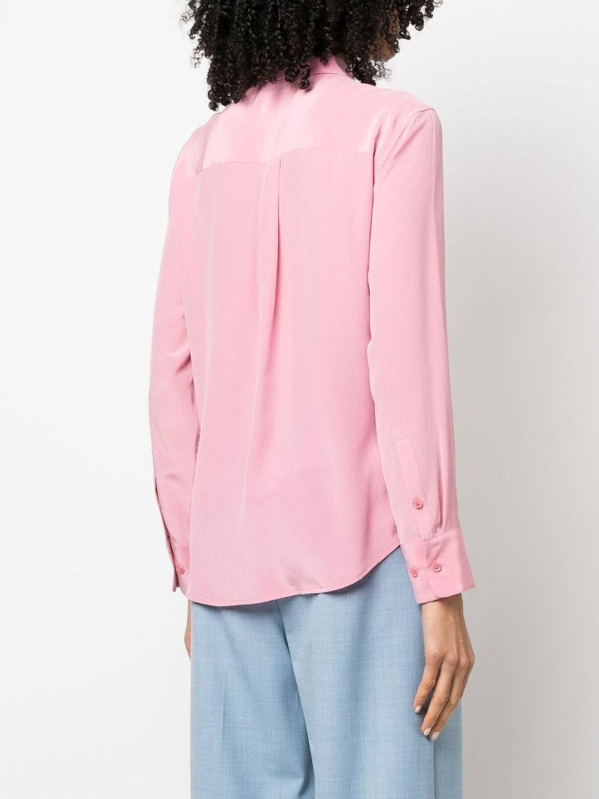 Equipment `Slim Signature` Long Sleeve Shirt