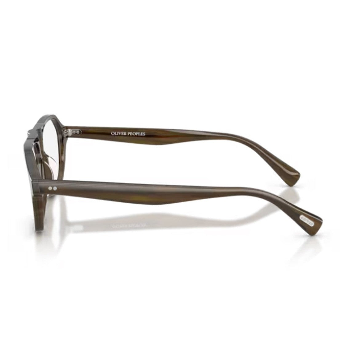 Oliver Peoples Olive Remment Acetate Aviator Sunglasses