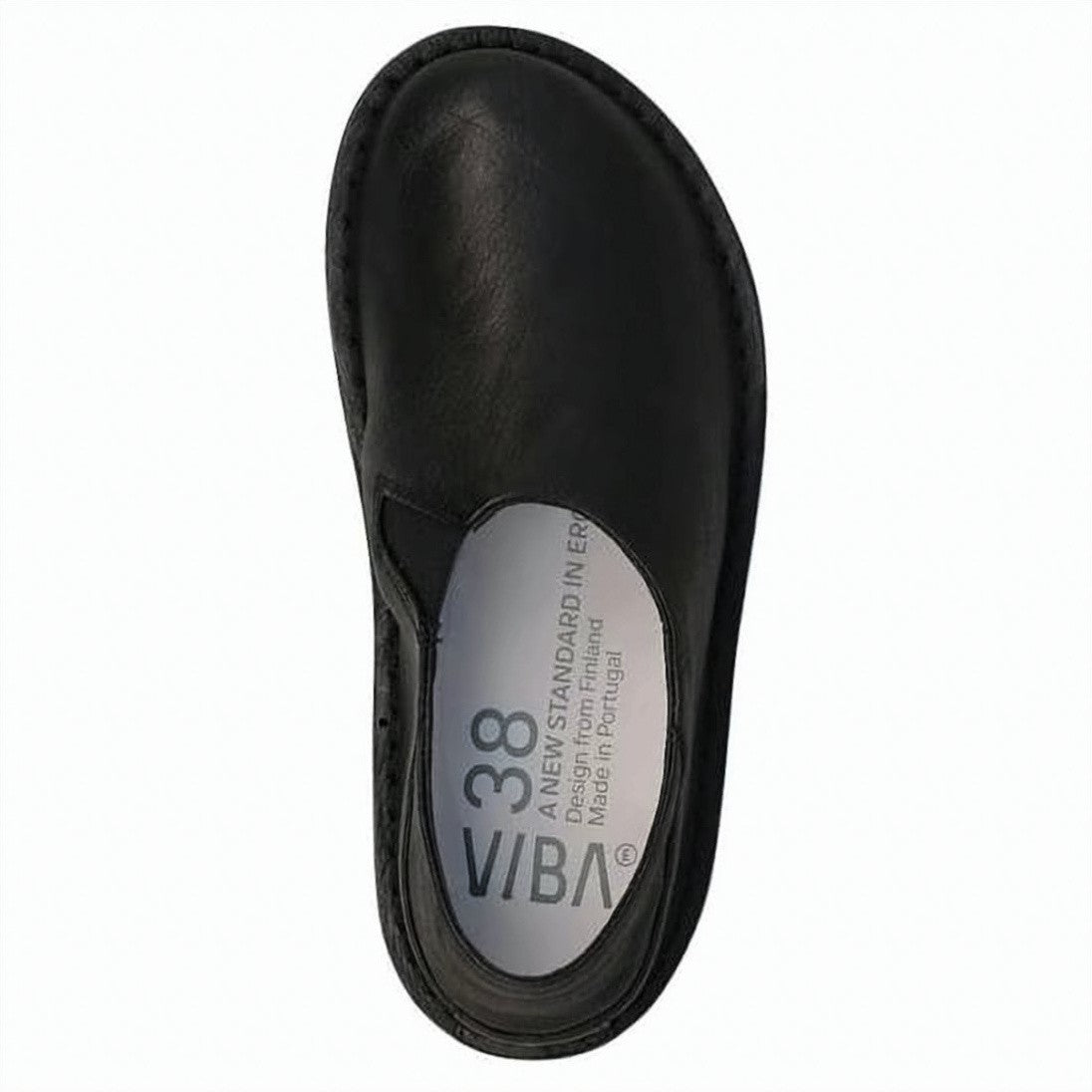 Other Brands Black Slip-On Sneakers With Rubber Sole