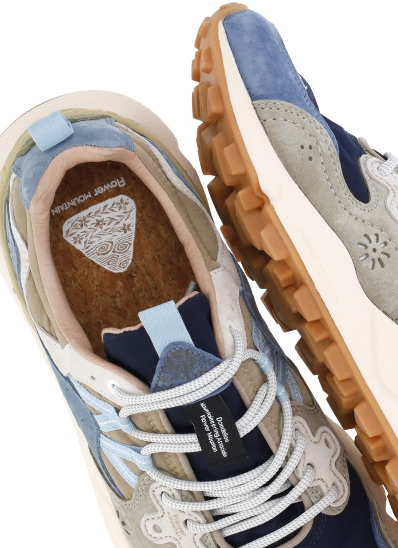 Flower Mountain Multicolor Yamano 3 Suede Inserts Sneakers
