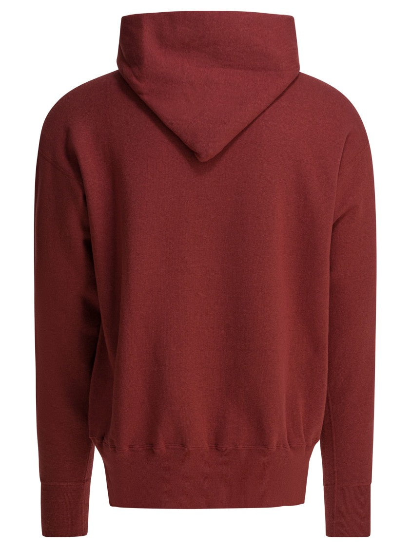 Human Made Burgundy Pullover Hoodie