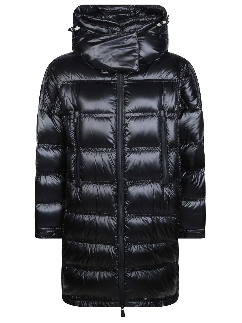 Moncler Grenoble Rochelairs High Collar Padded Long Parka