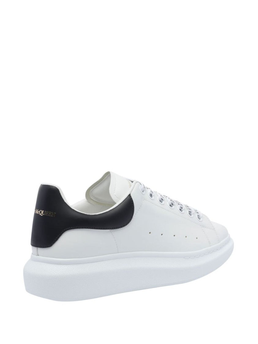 Alexander Mcqueen White Oversized Rounded Toe Sneakers