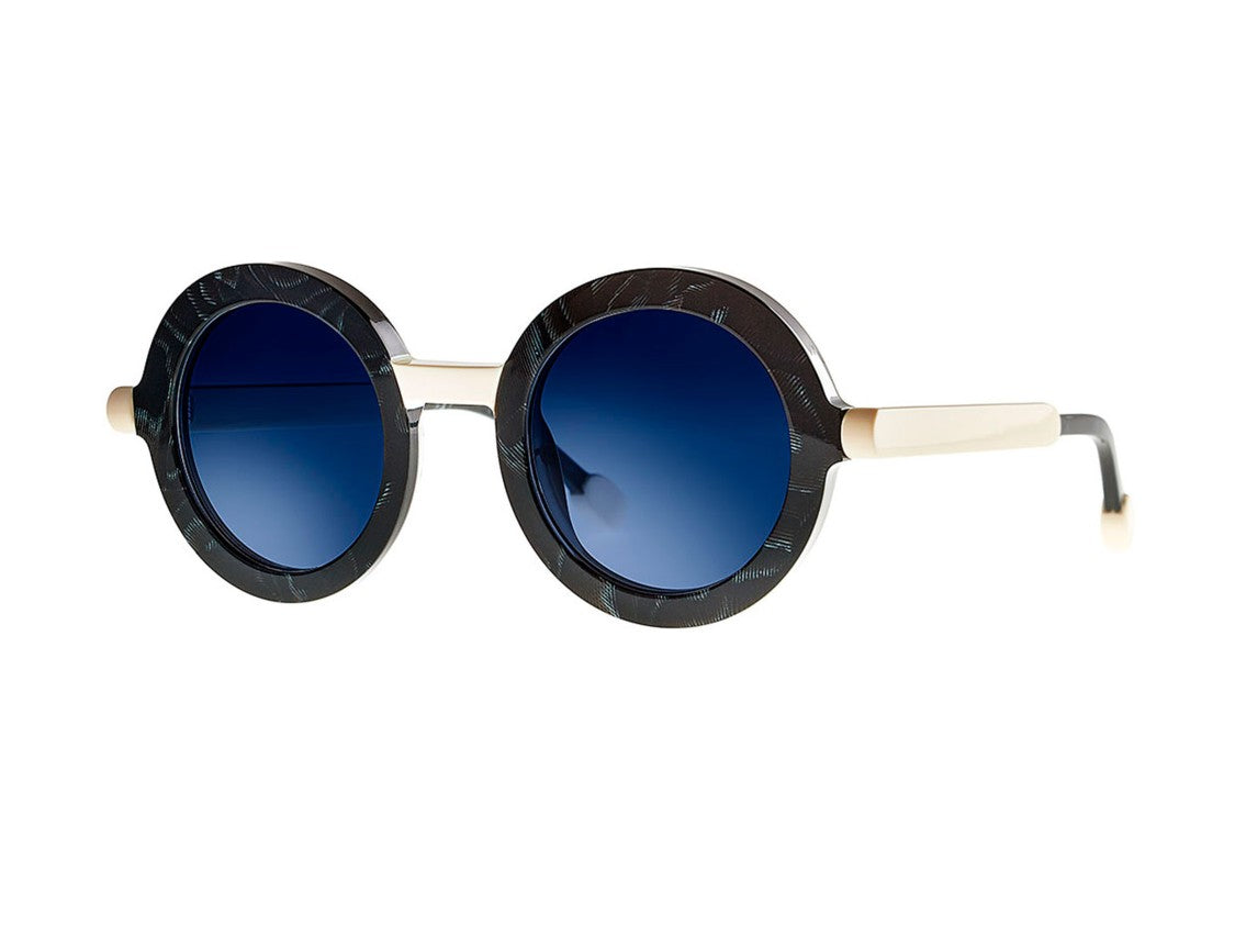 Theo Popsi Blue Vintage-Inspired Sunglasses