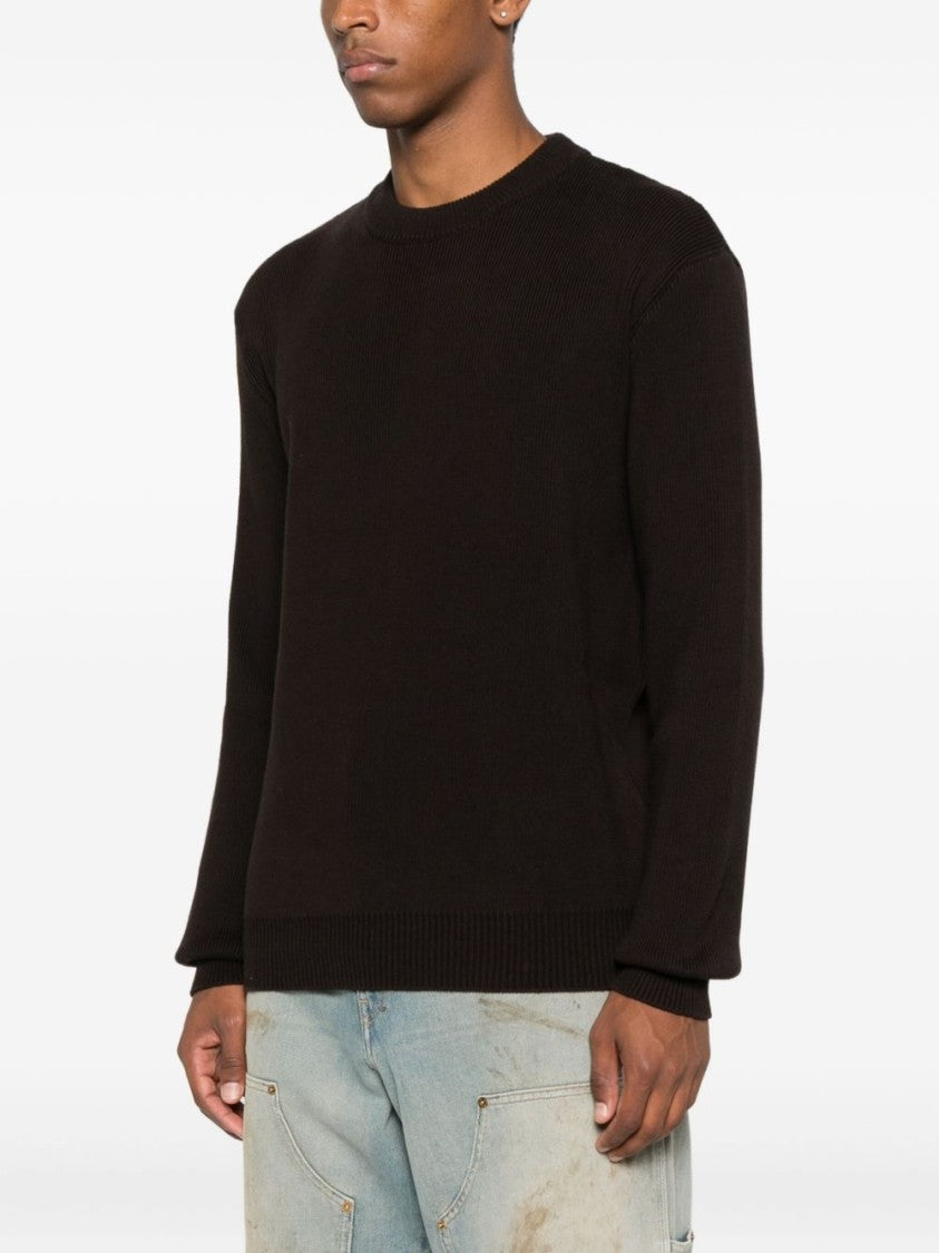 Golden Goose Crewneck Black Knit Sweater