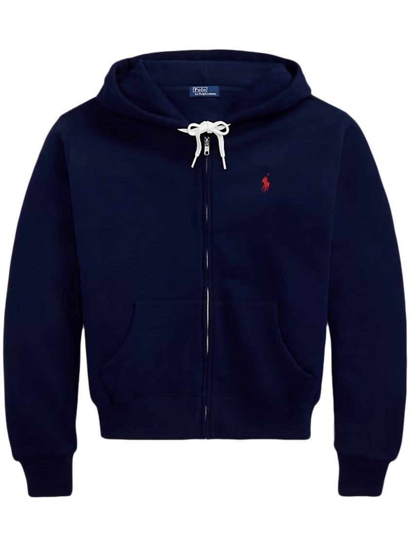 Polo Ralph Lauren Knit Full-Zip Hooded Sweatshirt