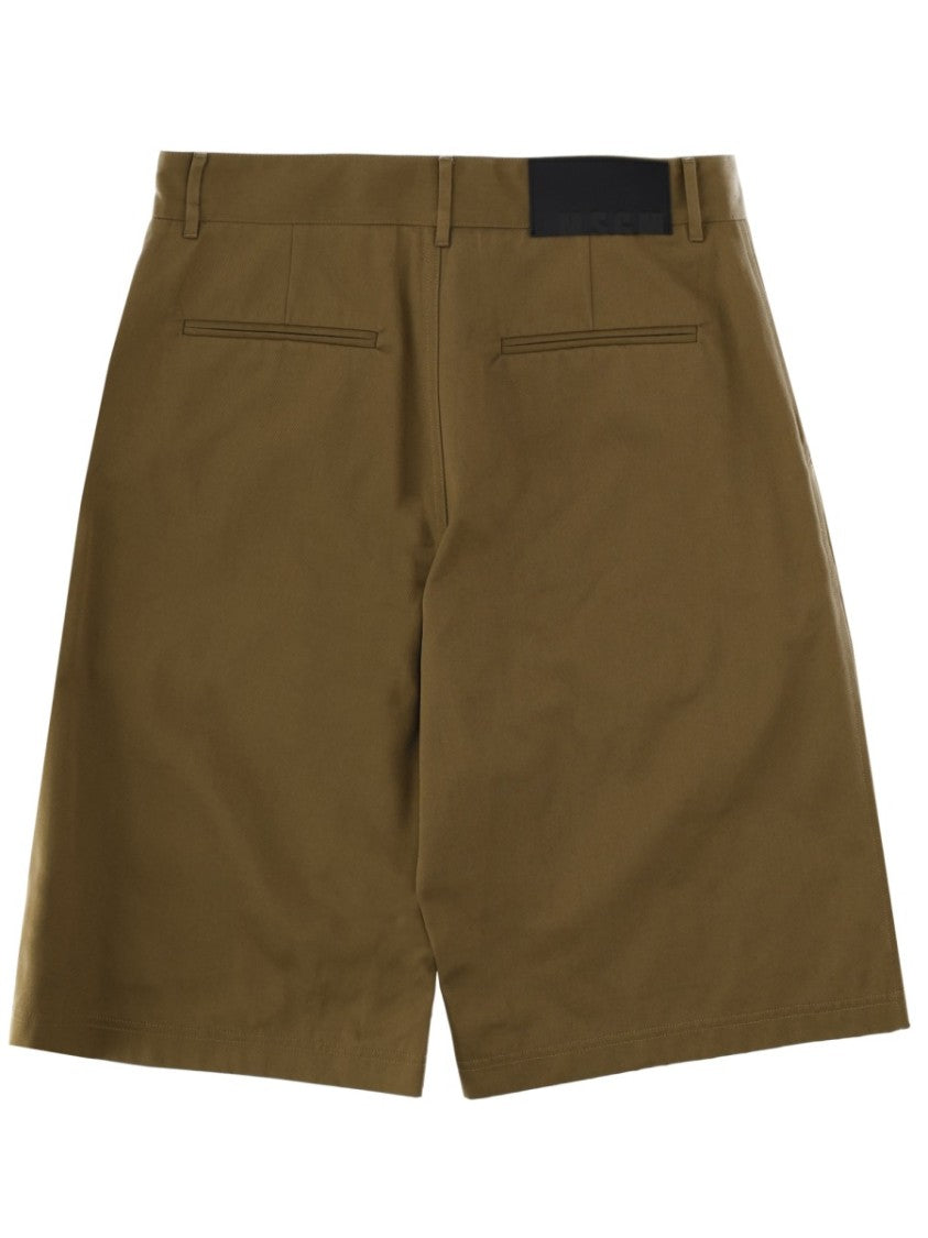 Msgm Msgm Straight Mid-Thigh Denim Shorts