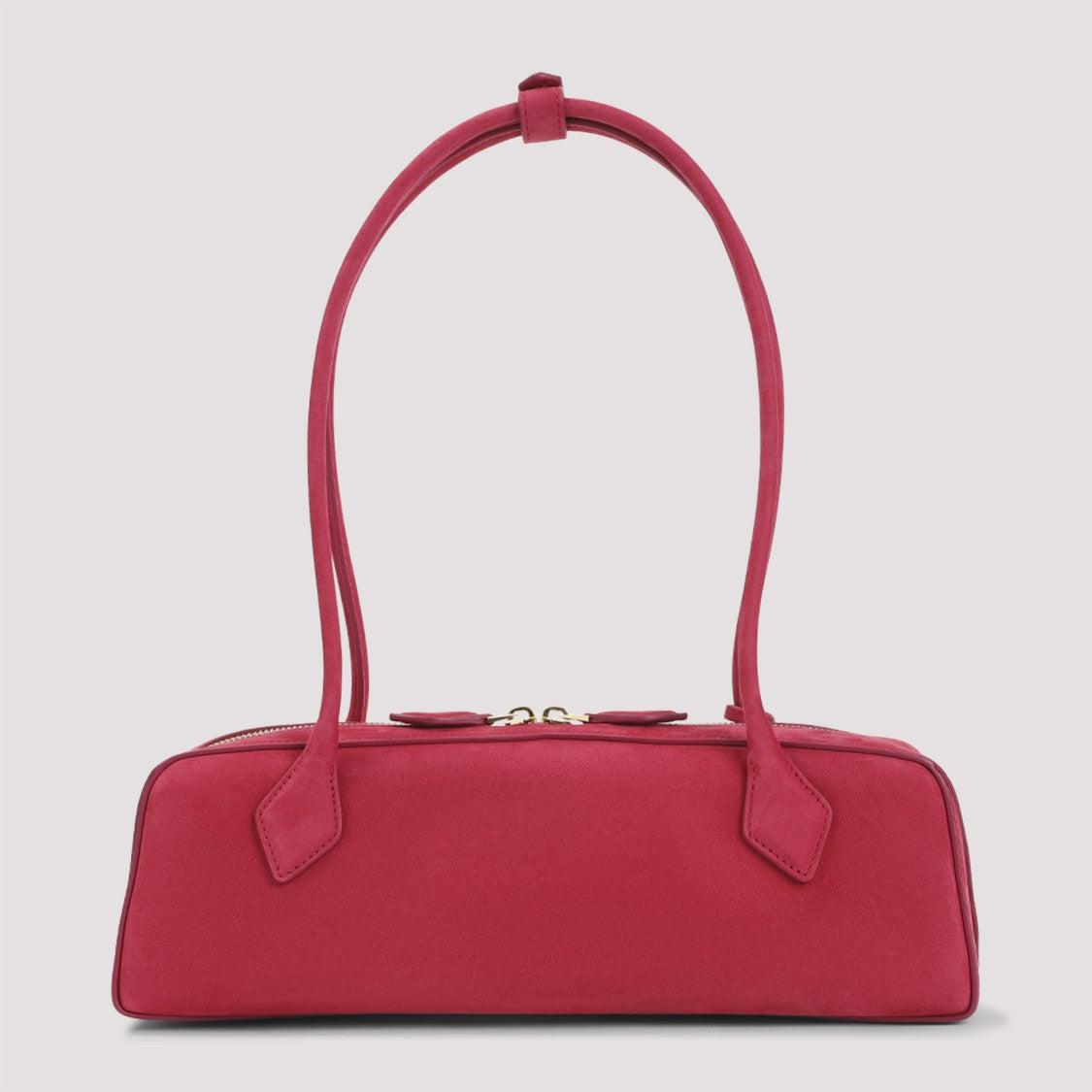 Alaïa Medium Shoulder Bag In Smooth Calf Leather With Golden Hardware