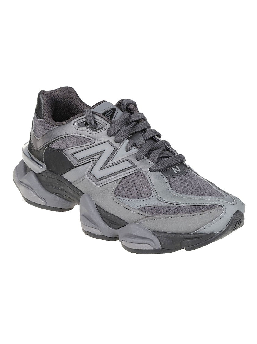New Balance Grey 9060 Layered Suede Sneakers