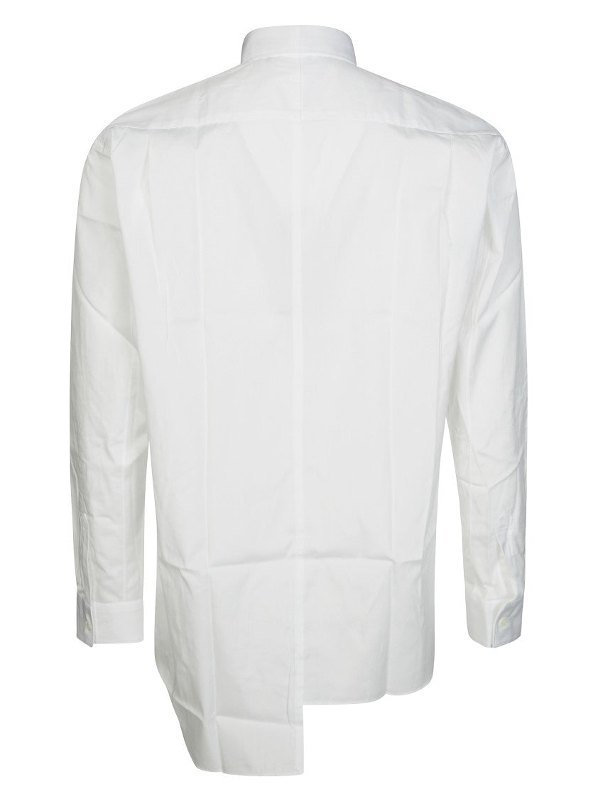 Comme Des Garçons Woven White Shirt