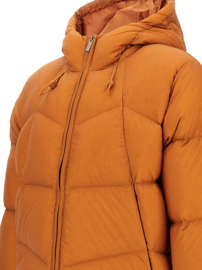 K-Way Puffer Jacket With Adjustable Hood