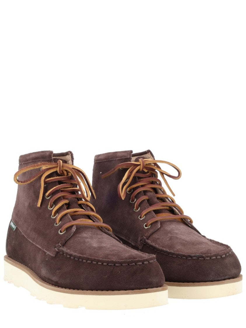 Sebago Brown Tala Suede Ankle Boots