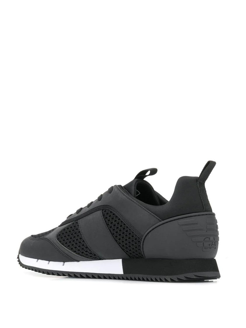 Ea7 Emporio Armani Black Synthetic Trainers
