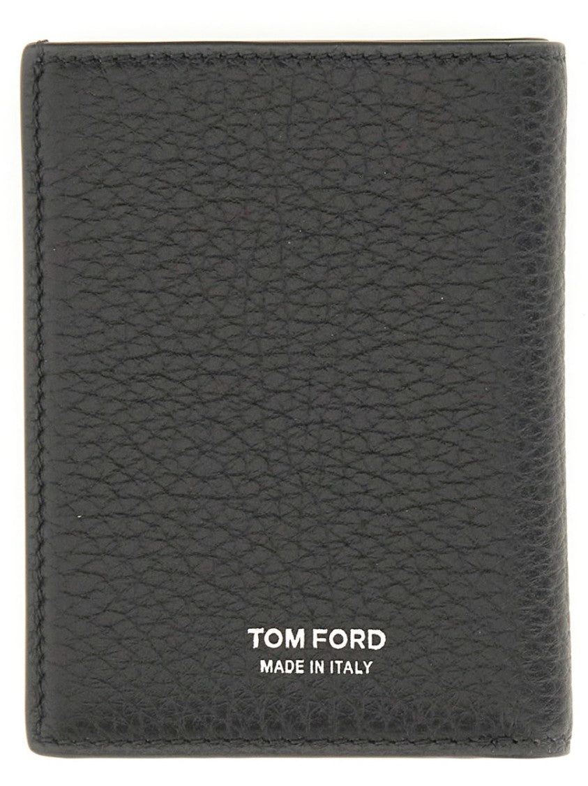 Tom Ford Leather "T" Wallet