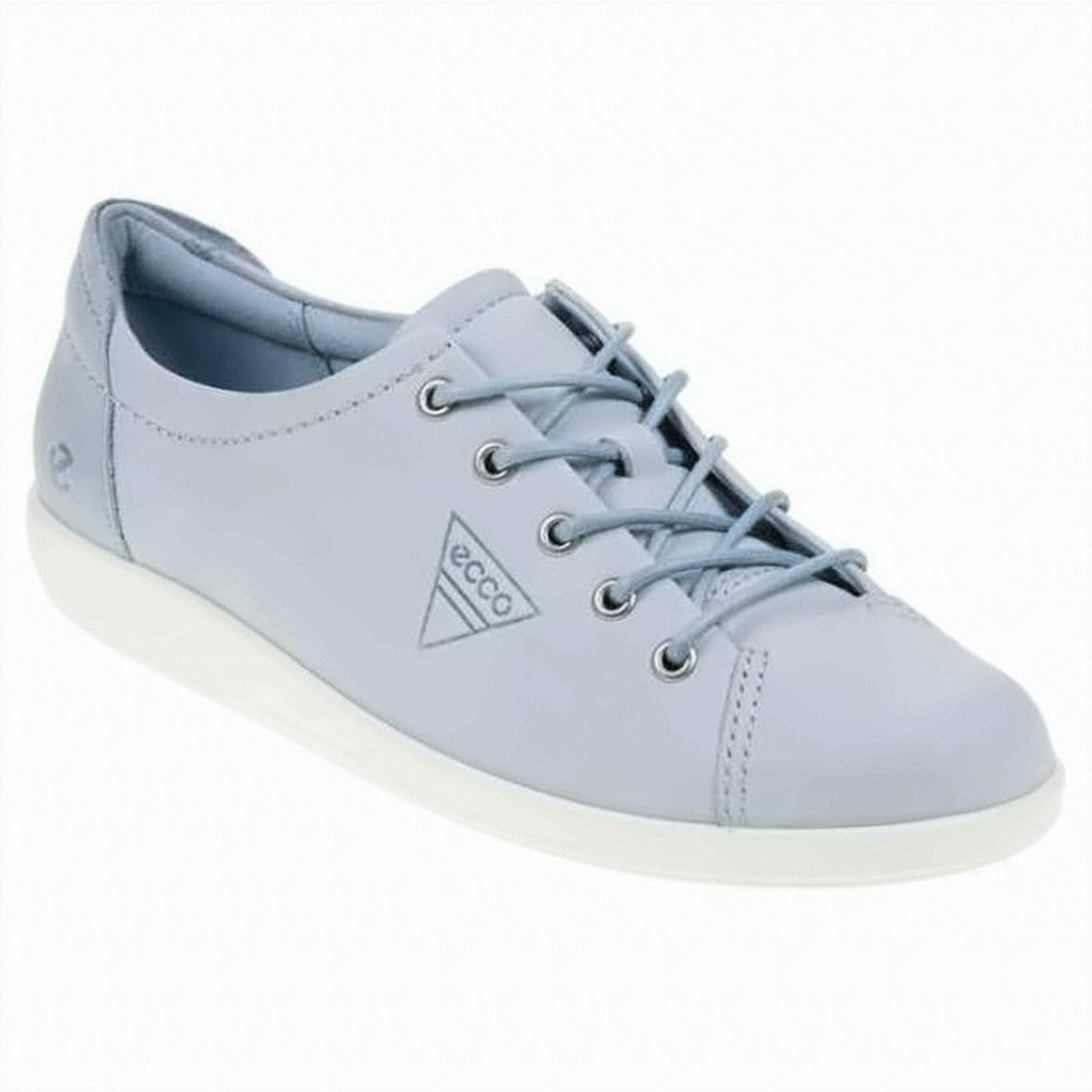 Ecco Low-Profile Nubuck Sneakers With Lace-Up Front And Minimalist Aesthetic