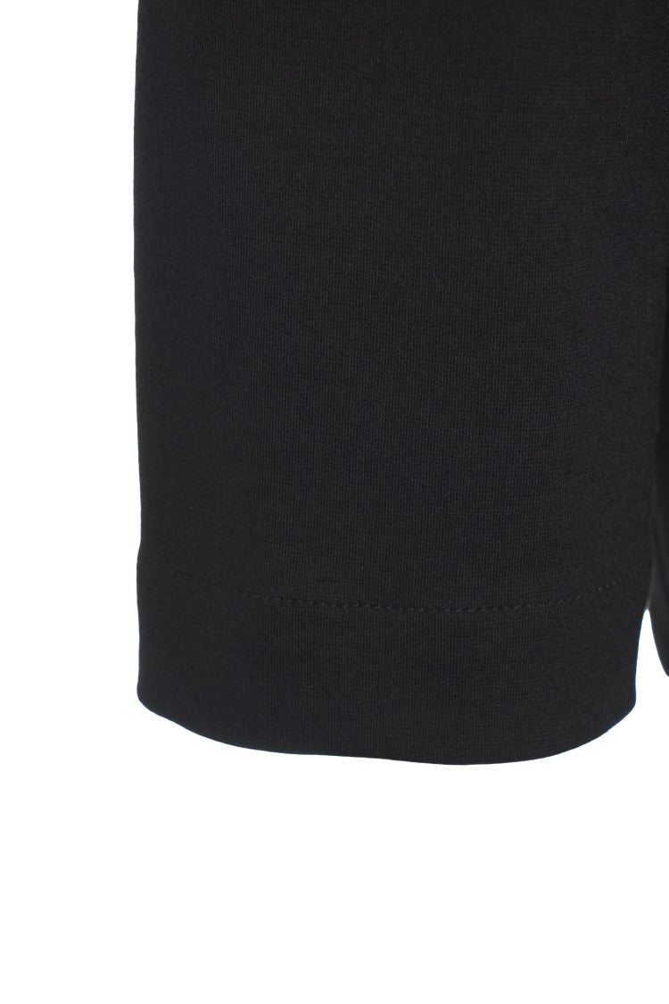 Oblo Unique Oversized Black Jacket With Angular Cut Detail