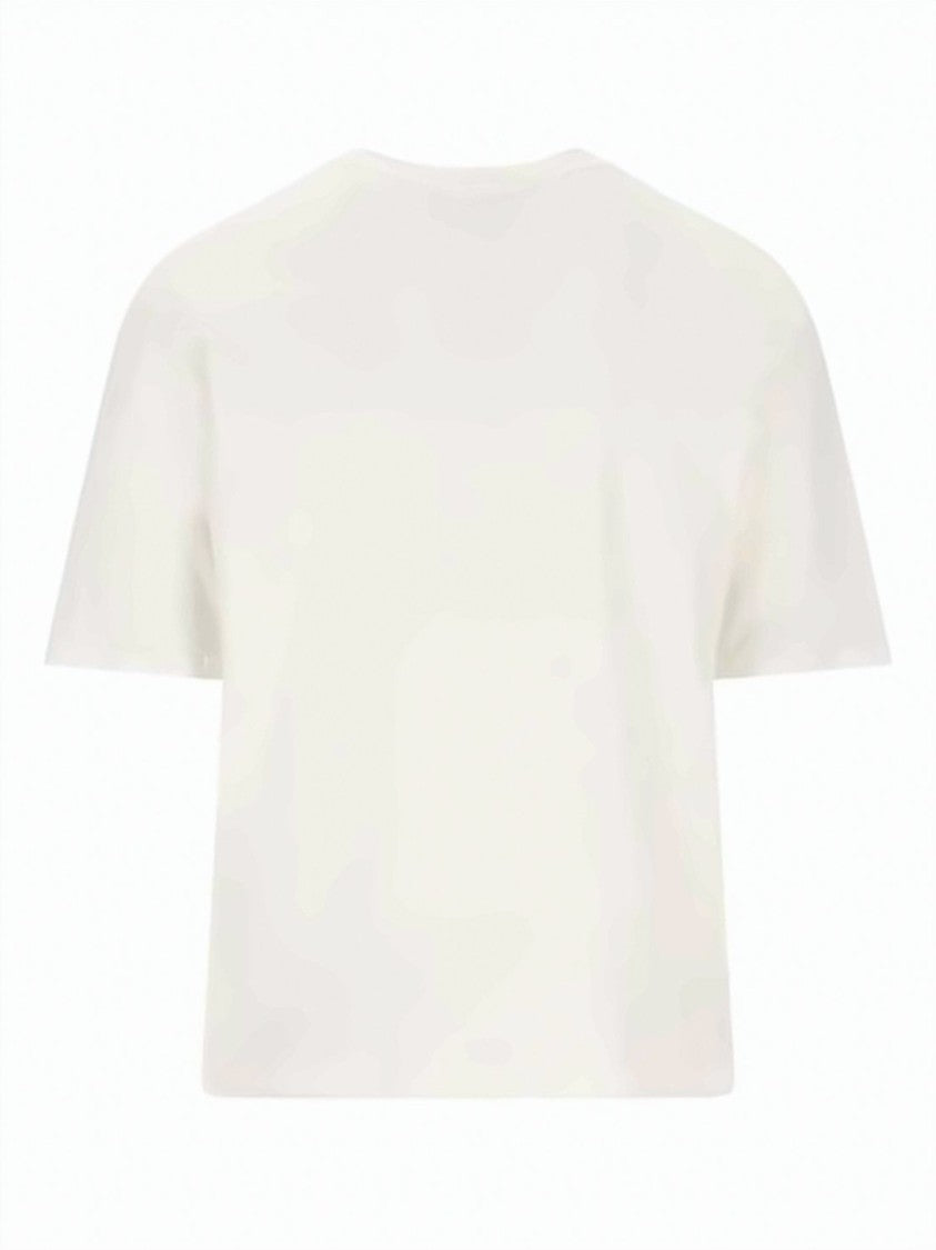 Celine Crew Neck T-Shirt With Subtle Logo Detail