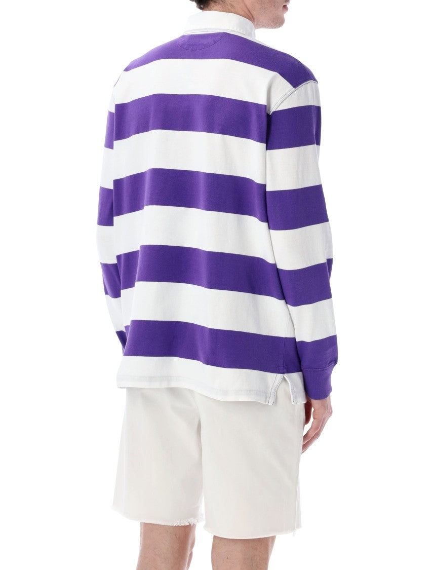 Polo Ralph Lauren Iconic Rugby Stripe Cotton Long Shirt